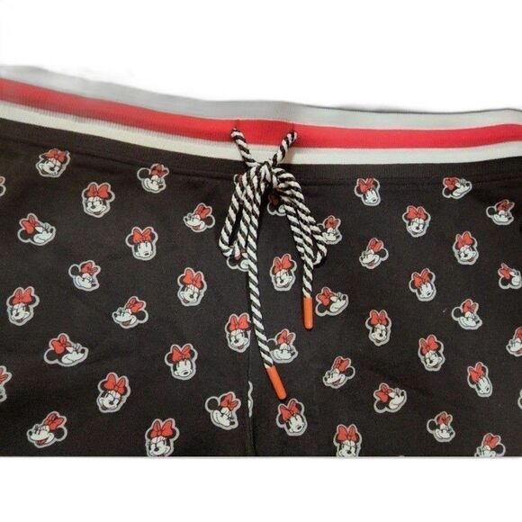 Disney Women's Lounge Shorts Minnie Mouse Plus Size 1X - Picture 6 of 8